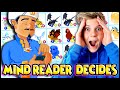 Mind Reader Gets THE BEST TRADES in Roblox ADOPT ME! INSANE TRADES! Akinator Decides Trades