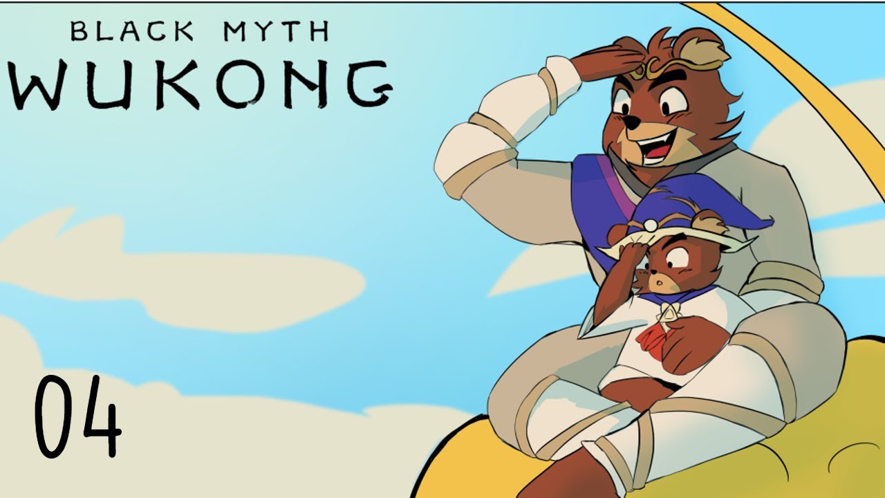 BATALHA EPICA... Urso gigante contra o Urso Mago! - Black Myth Wukong Gameplay PT-BR 04