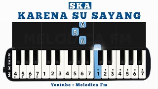 Not Pianika Karena Su Sayang | Easy Pianika Tutorial