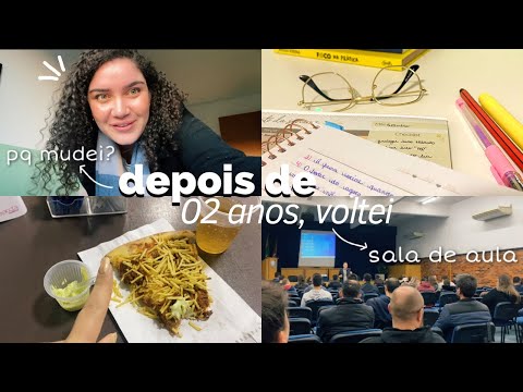 de volta a faculdade, mudei de curso | SE ARRUME COMIGO & ROTINA DE ESTUDANTE. 📚💫