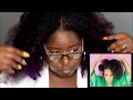 I tried following  Yolanda Renee (Etcblogmag) hair tutorial + Curl Cap Review