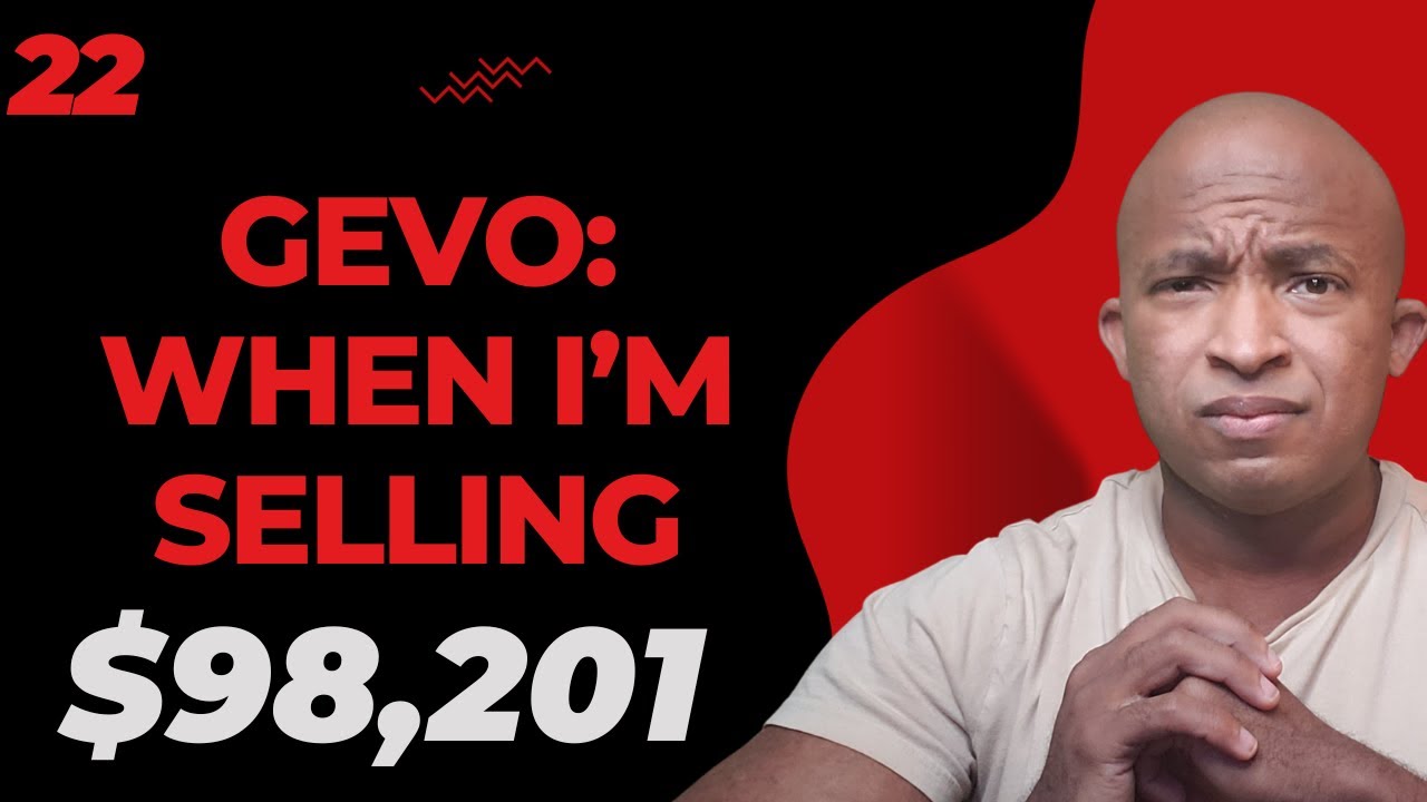 When I'm Selling Gevo Stock Portfolio Update Oct 6 2023 YouTube