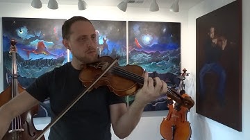 Book 1, Song 15 ("_ _ Carousel") from "Beautiful Music for Two String Instruments" (1st Violin)