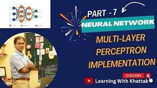 Neural Network Implementation from Scratch Part-7 | Multi-layer Perceptron Implementation