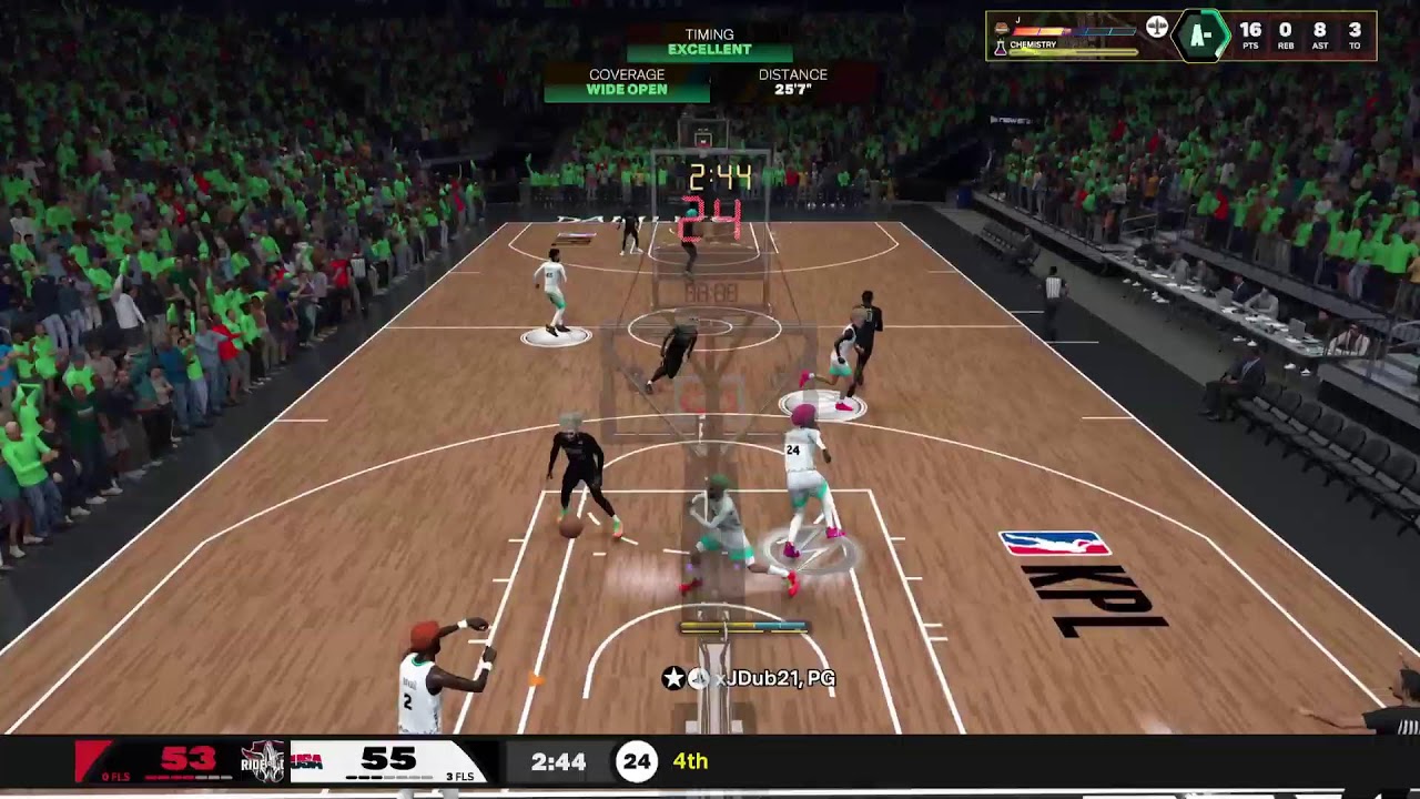 NBA2K26 KPL 2nd Team League G1 Damlife VS Tinber, G2 VS Ride or Die