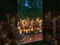 🕯🖤✨ #wedding # #twilight #weddingvenue #moodywedding #acotar #candles #fantasy #weddingstyle #decor