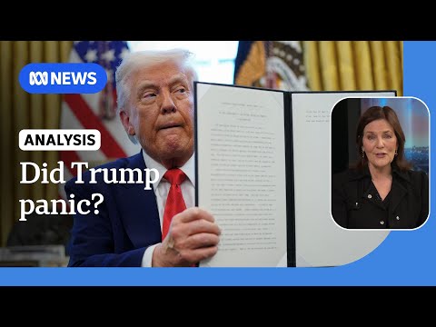 Did Trump blink after US tariff threats shook US markets? | ABC NEWS Episode cover