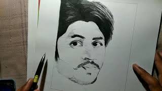 Portrait | Korala Maan | Punjabi singer | pencil sketch screenshot 4