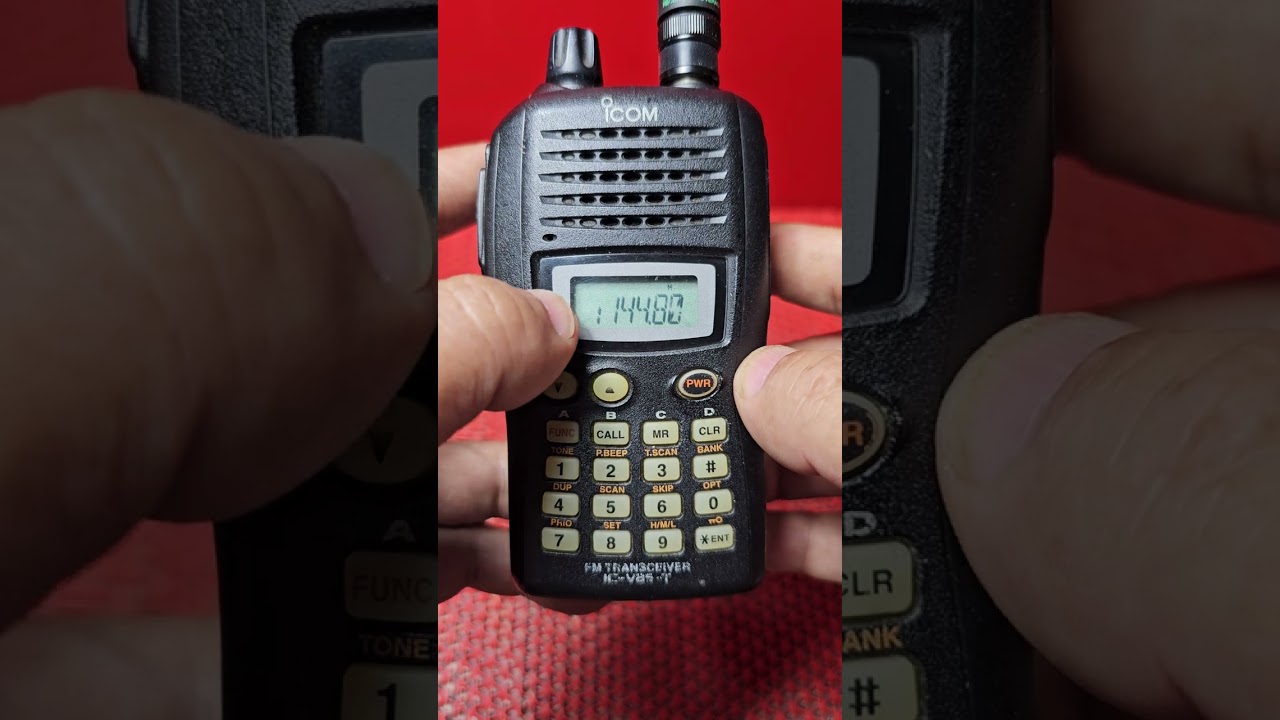 วิธีบันทึกช่อง Memory Icom 85T