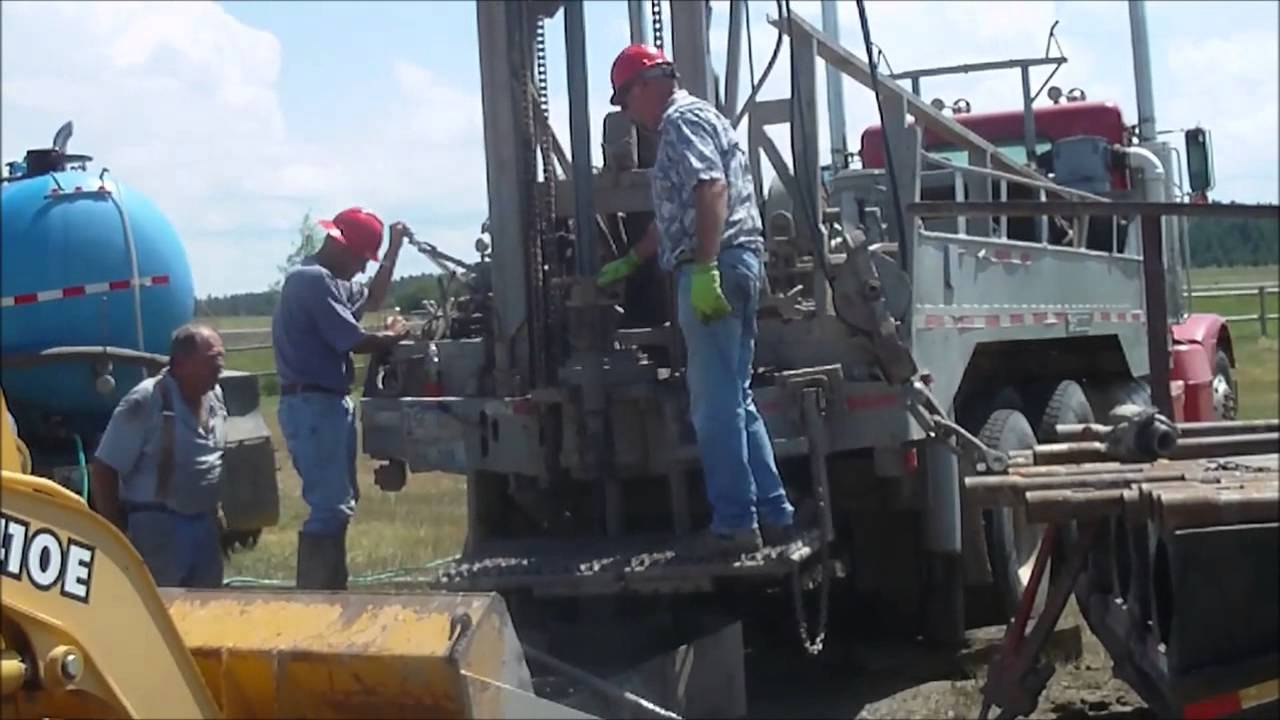Water well drilling in SD pt 1 of 5