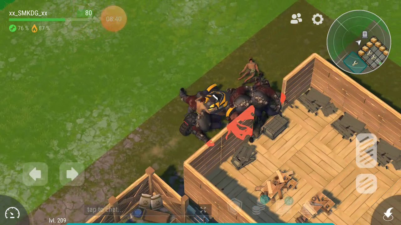 LDoE raiding Nani. Small box trick (5 glock raid)