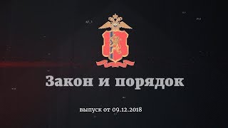 «Закон и порядок» Выпуск от 09.12.18 «Закон и порядок» Выпуск от 09.12.18