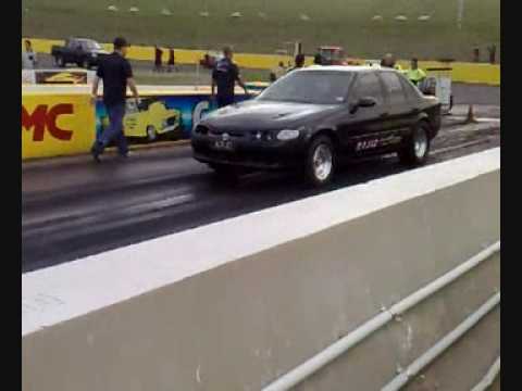 Drag Race @ Calder Park Ford Falcon Turbologic Racing Sinan