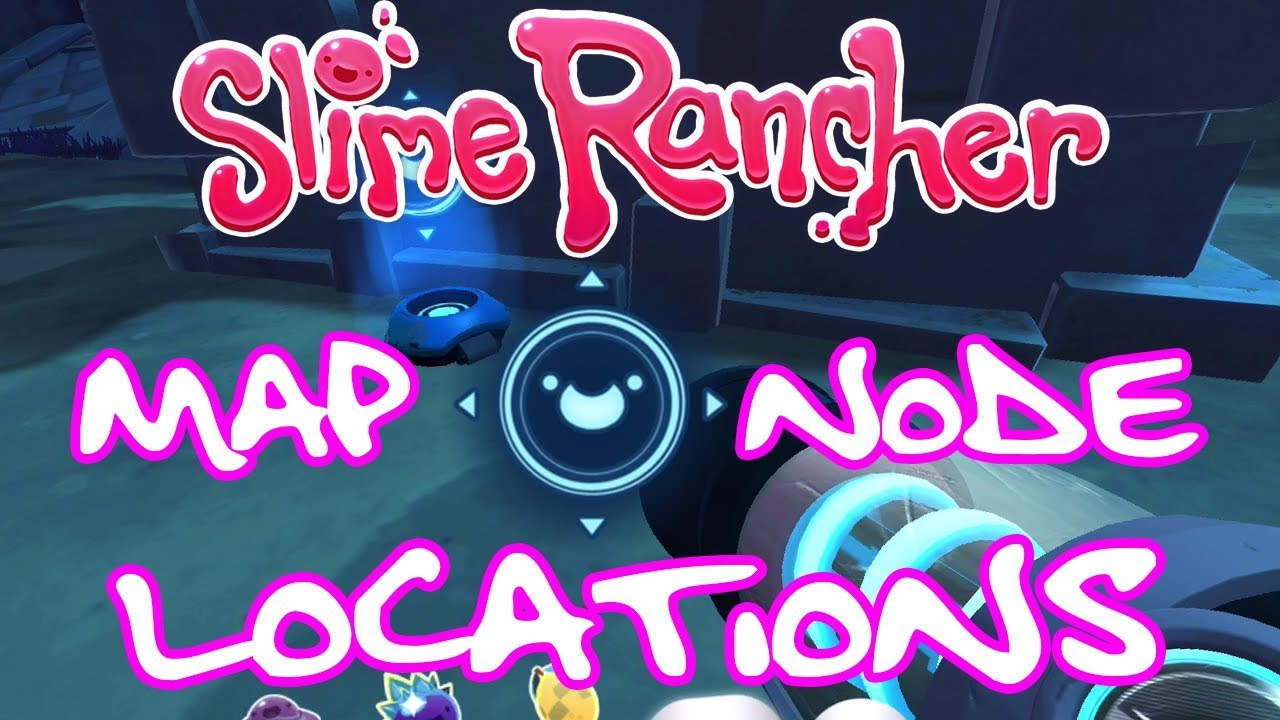 All MAP DATA NODES In Slime Rancher 2! 