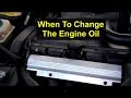How often should you change the oil in your car or truck - VOTD