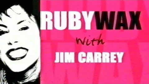 Ruby Wax with Jim Carrey | Complete Episode | BBC | Signed | VHS 📼