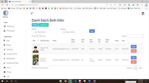 Source Code Cổng Thông Tin Đại Học ASP.Net Core MVC 5.0 - Đồ Án Tốt Nghiệp