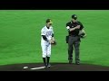 中居正広 始球式 2012開幕戦＠ヤフードーム