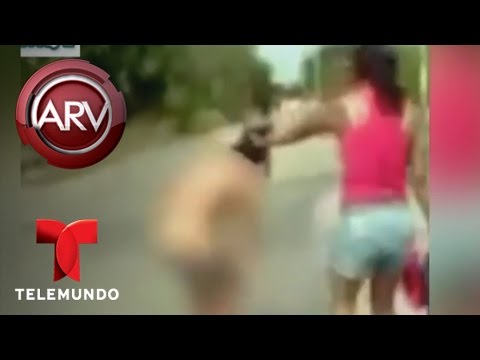 Una mujer obligó a menor a caminar desnuda en calles | Al Rojo Vivo | Telemundo