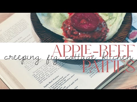 Apple Beef Patties - The Juiciest Most Flavorful Burger Patty EVER!
