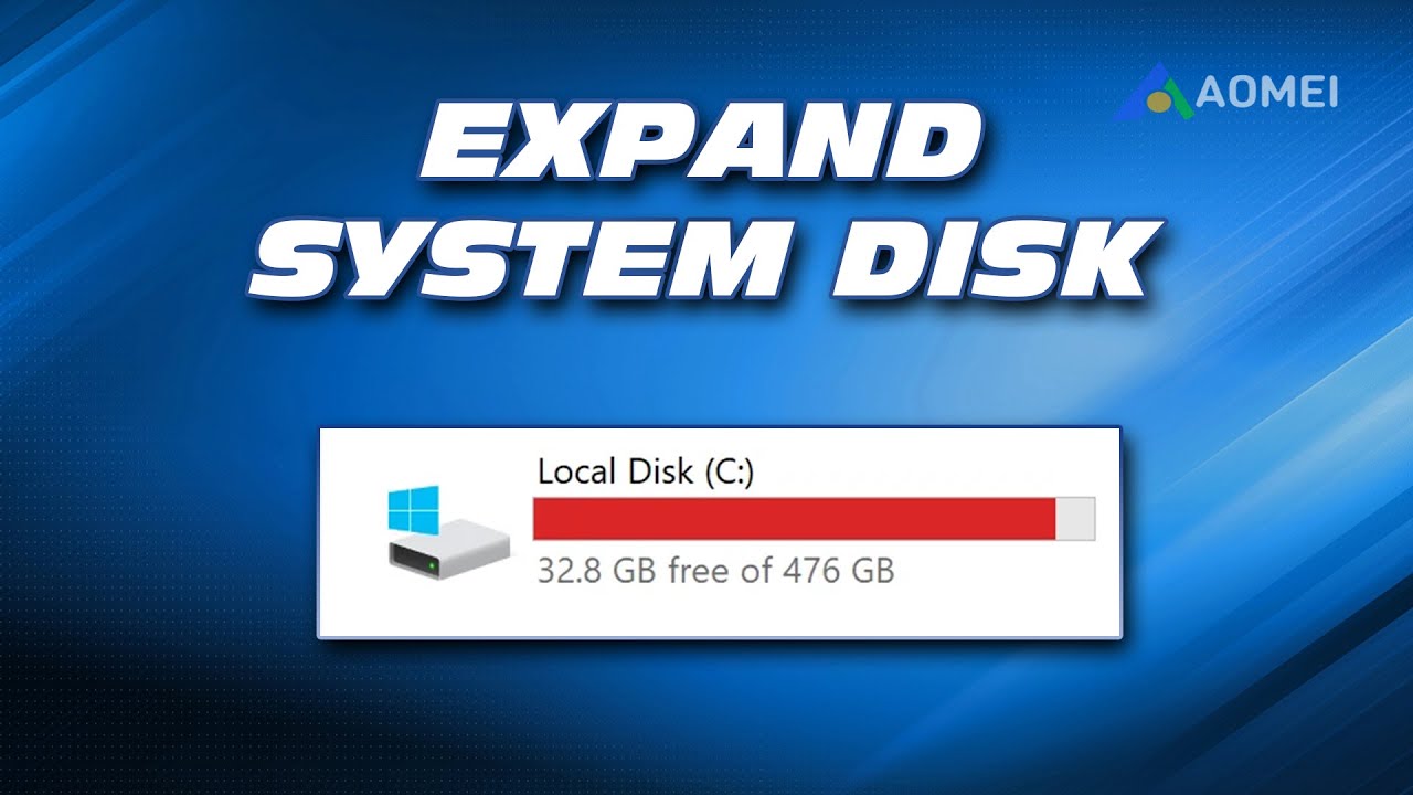 2 methods] How to expand the your system disk - YouTube