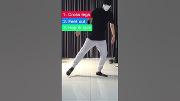 BTS Run Footwork Tutorial #shorts