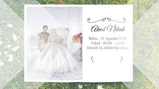 Undangan Pernikahan Online - Soft Frame - Calonpengantin.com screenshot 5
