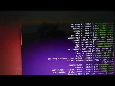 Fix Ubuntu Rotated Screen | Linex inverted screen fix