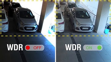 Vision Adaptive True WDR 120dB : Best Image Quality even in Varying Light Conditions