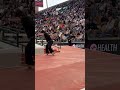 The man was FLOATING