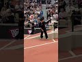 The man was FLOATING
