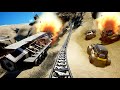 So Many Explosions! New MAD MAX Roller Coaster POV