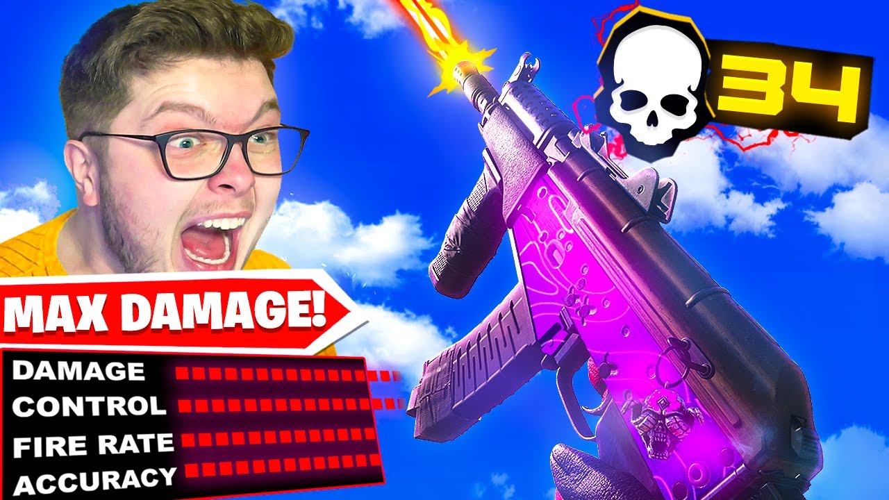 The MAX DAMAGE AK74U *Try this Class* 😍 (Cold War Warzone Season 1)