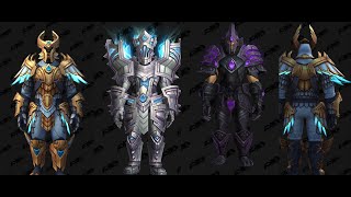 WoW Shadowlands ALL Covenant Transmog Sets