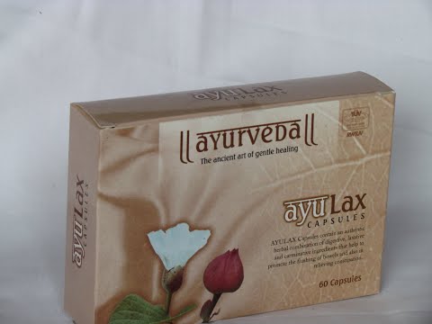 AyuLax -  Ayurvedic Herbal Supplement for Constipation, Digestive System & Cleansing - video from Welex Care