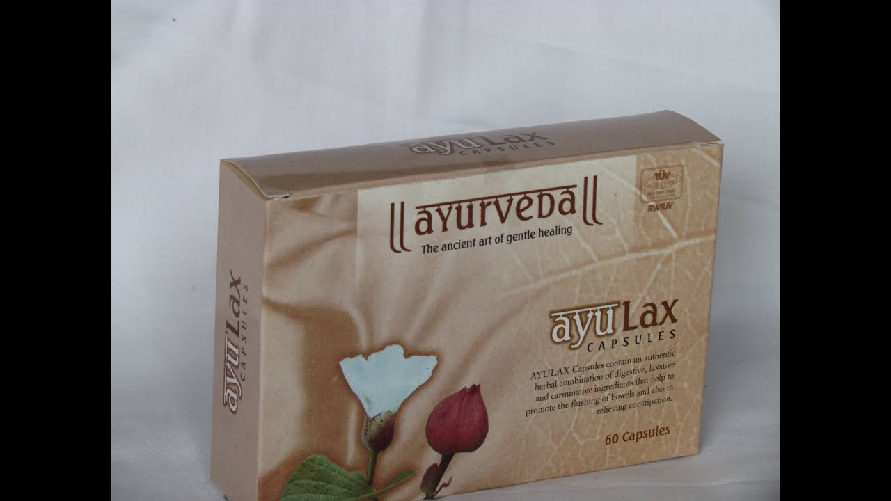 AyuLax Ayurvedic Herbal Supplement for Constipation, Digestive System