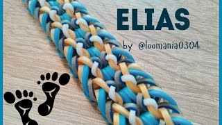 Rainbow Loom bracelet ELIAS hook only design