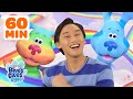 Learn colors with blue  josh   60 minute vlog compilation  blues clues  you