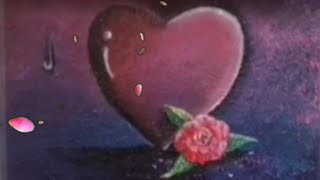 💖Heart and Tears💦 | heart and tears acrylic painting | heart and tears painting