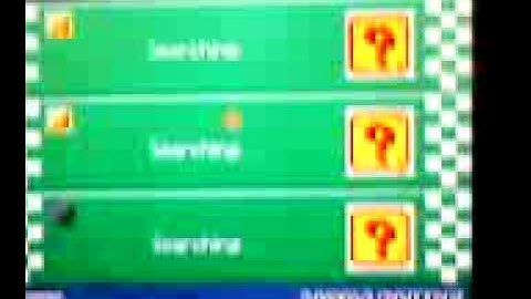 Mario Kart DS wi-fi race #1