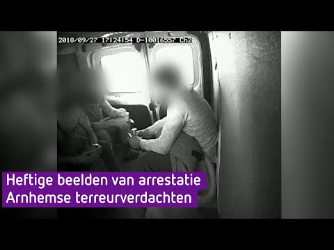 OM geeft heftige nieuwe beelden vrij van arrestatie Arnhemse terreurgroep