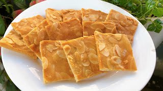 Download lagu How to Make Almond Tile Cookies That Are Both Fragrant and Crispy