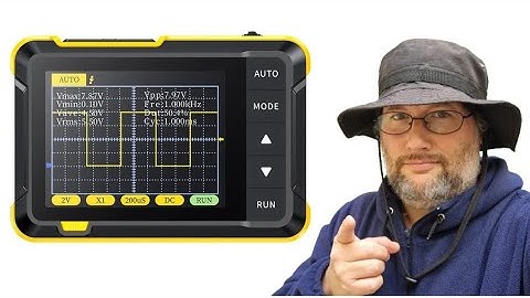 Veamos este Osciloscopio portatil FNIRSI DS0152. Como usar Osciloscopio.