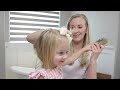 Mom Does Toddlers' Hair - Giggles and Meltdowns