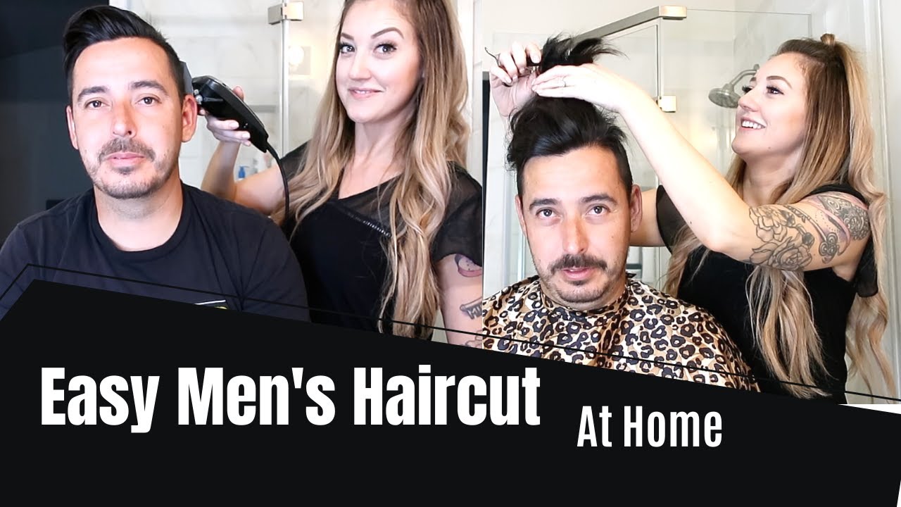 How To Cut Mens Hair | Mens haircut tutorials | With Clippers With