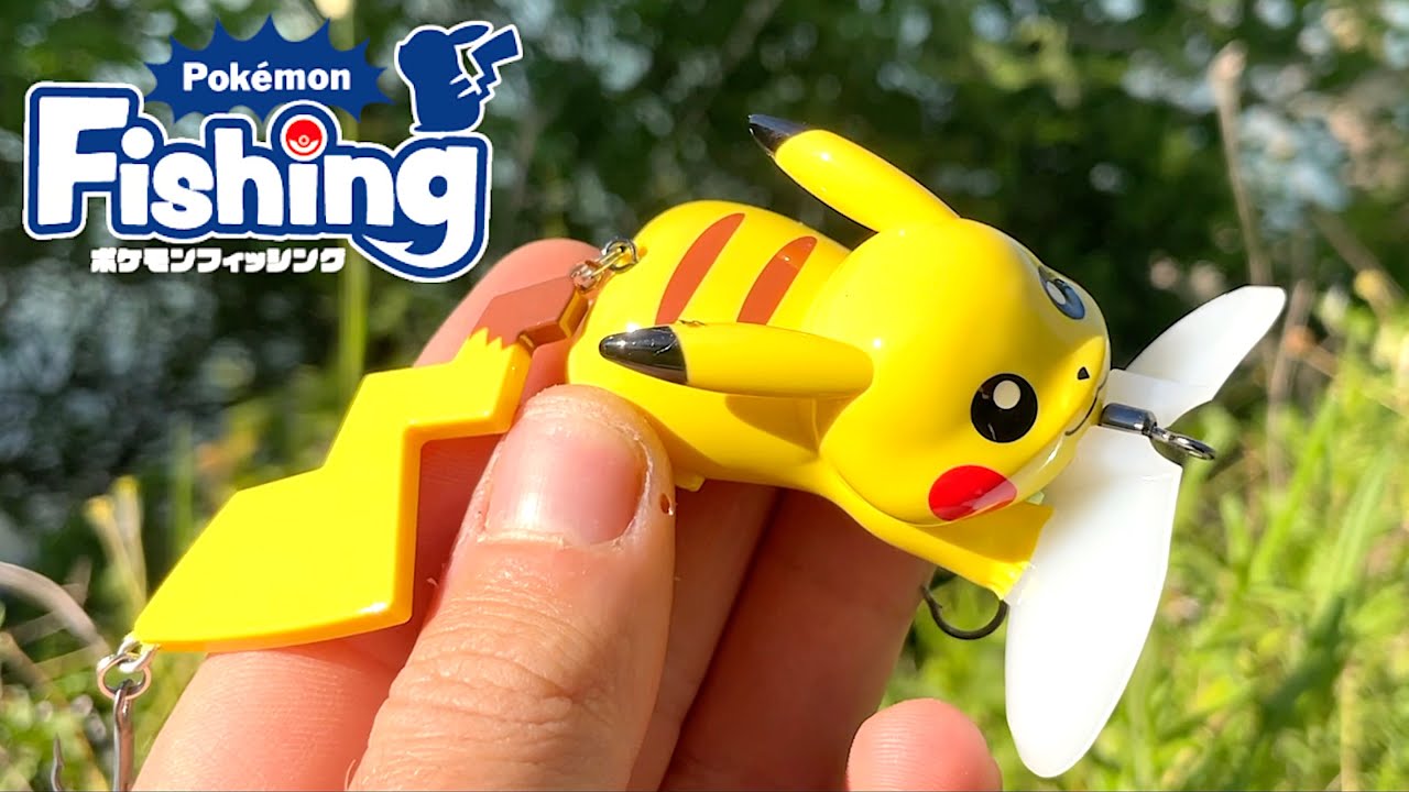 Will PIKACHU Catch a Fish? Fishing Challenge with the Official