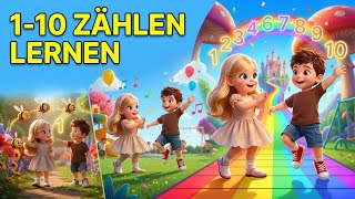 123 Zahlenlied 1-10 - zählen lernen mit Maxi &amp; Lenni I Kinderlied deutsch I WarumKids - Kinderlieder