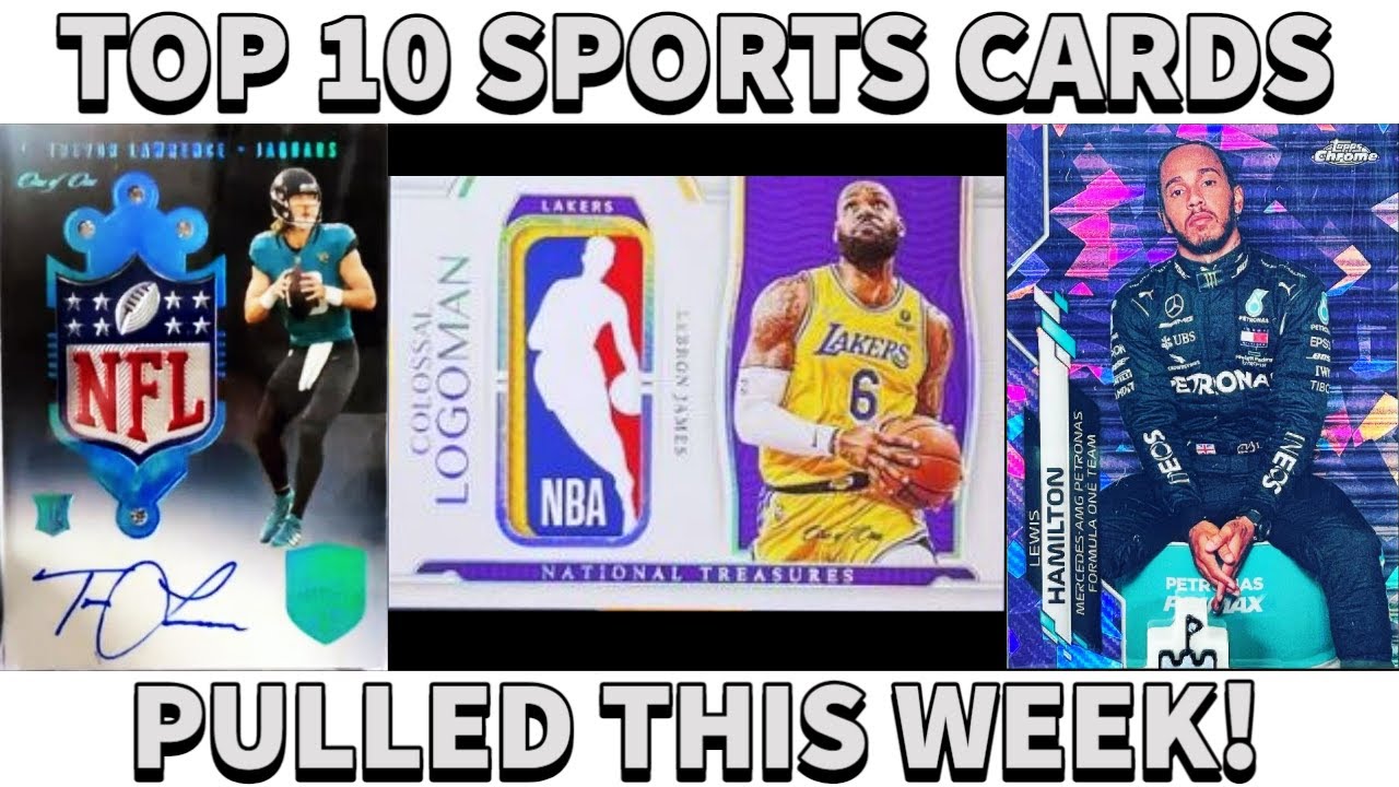 The TOP 10 SPORTS CARD Pulls of the Week! Episode 56 YouTube
