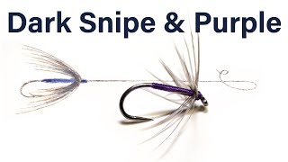 Tying A North Country Spider - The Dark Snipe & Purple screenshot 2