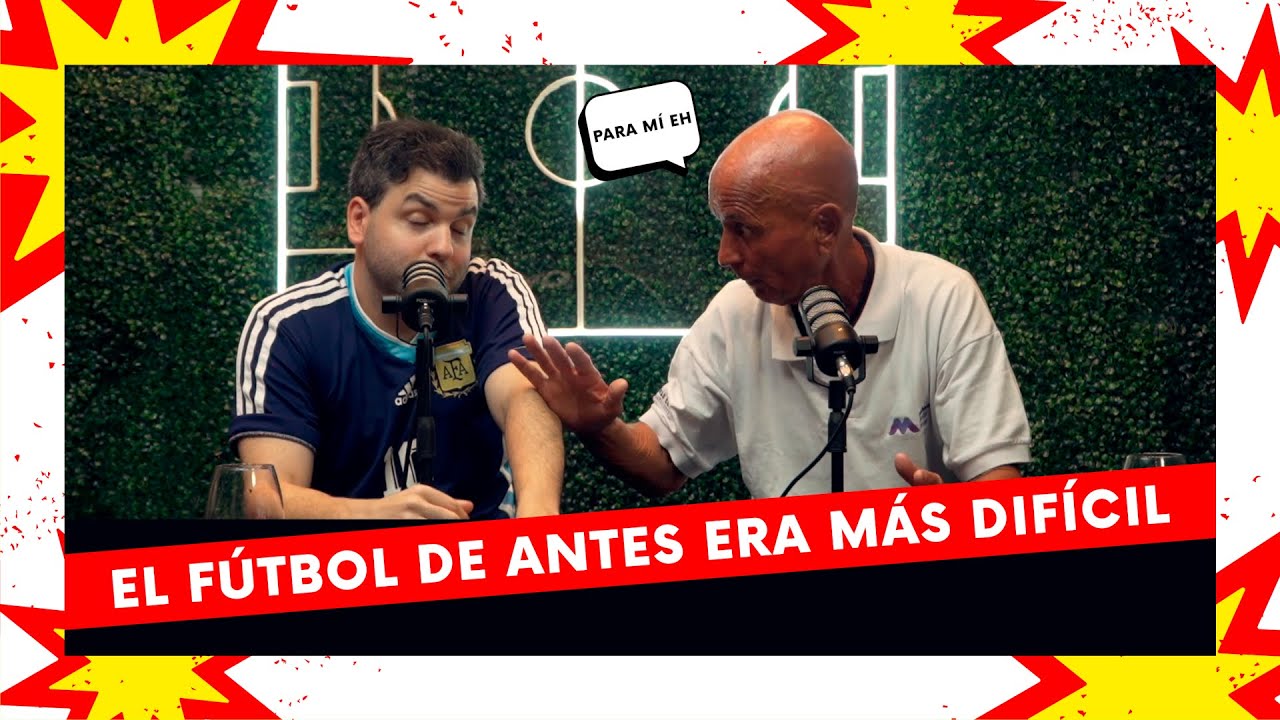 El FÚTBOL de ANTES era más DIFÍCIL - LECCIONES de OSVALDO